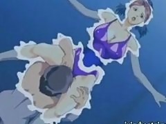 Hentai Having Sex In The Pool