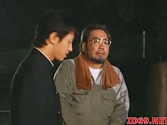 Hot japanese whores fucking outdoor
